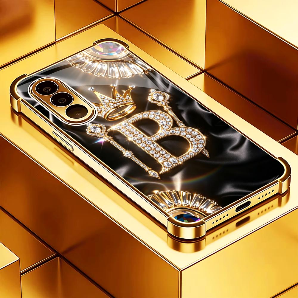 Phone Cases Quad Lock - Elegant Crystal Crown B phone case