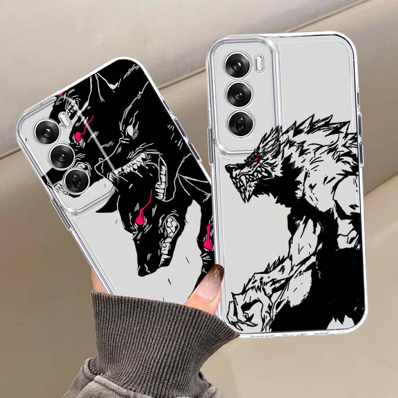 Phone Cases Oppo - Evil Wolf Anime Art Phone Case