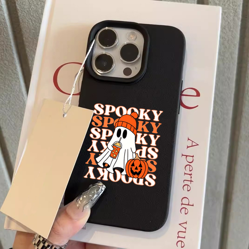 Phone Cases Iphone 17 Pro - Cute Halloween Ghost Pumpkin Pattern Phone