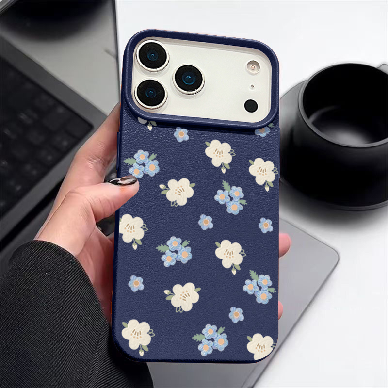 Phone Cases Brown - Small Flowers Phone Case For iPhone