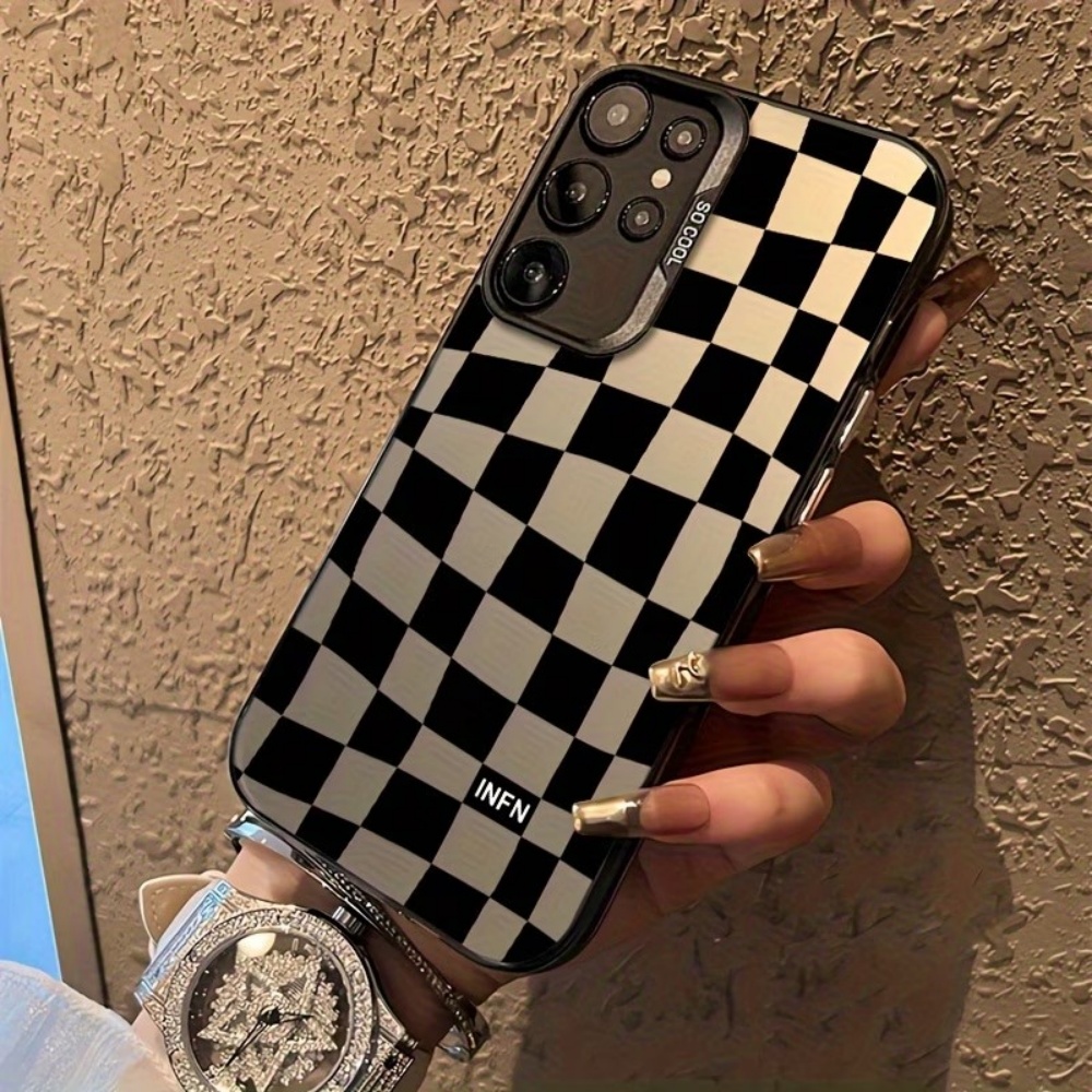Phone Cases Hard - Checkerboard Phone Case For Samsung Galaxy