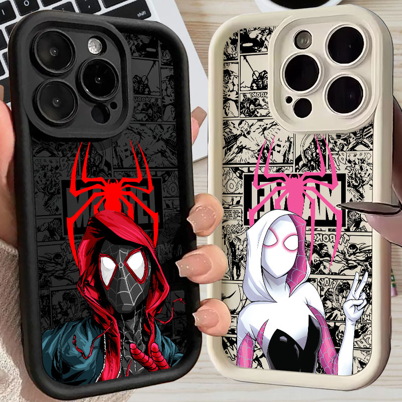 Spiderman Miles Morales Gwen M - Phone Cases Iphone 15 评论和价格