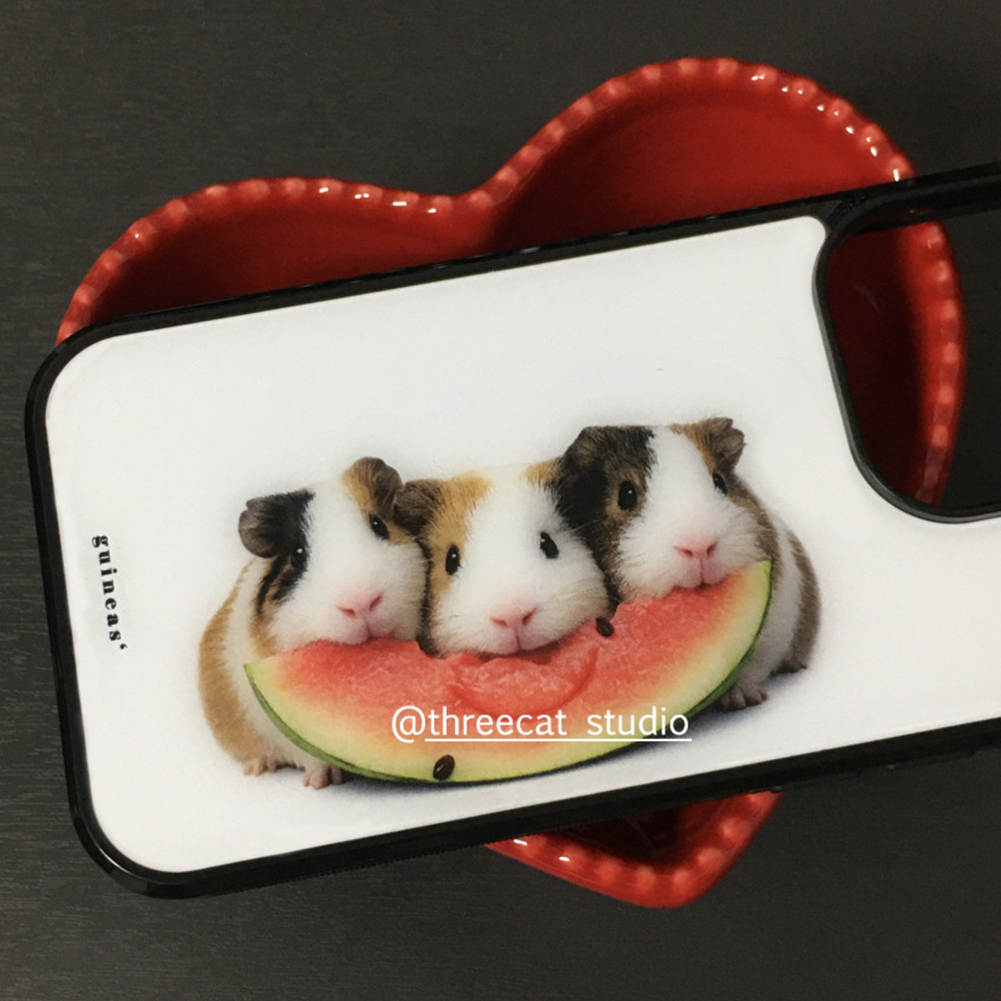 Korean Ins Guinea Pig Eat Wate - Phone Cases Brown 评论和价格