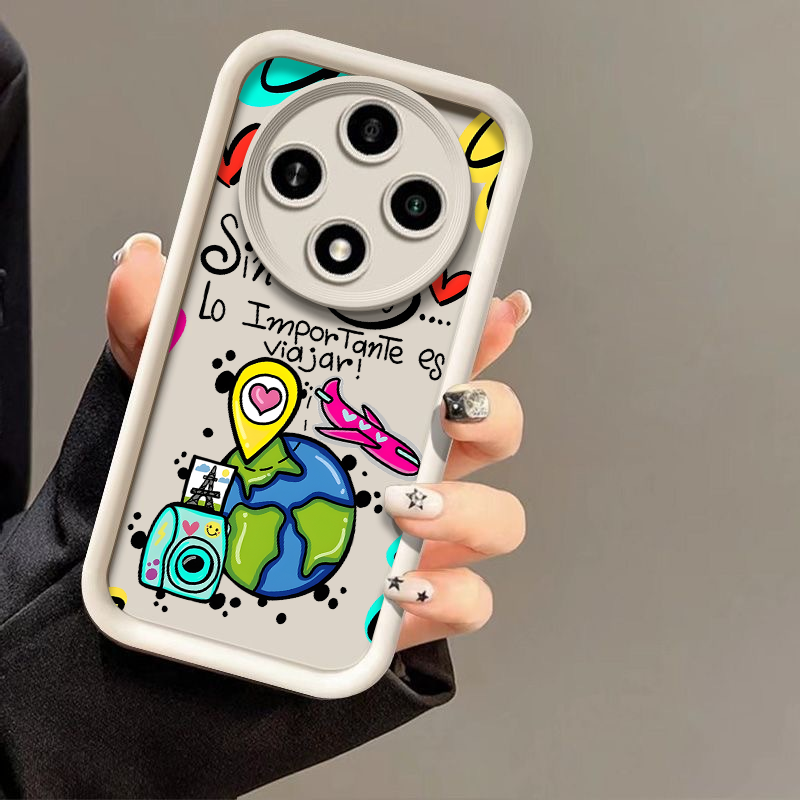 Abstract Travel Airplane Graff - Phone Cases Oppo 评论和价格