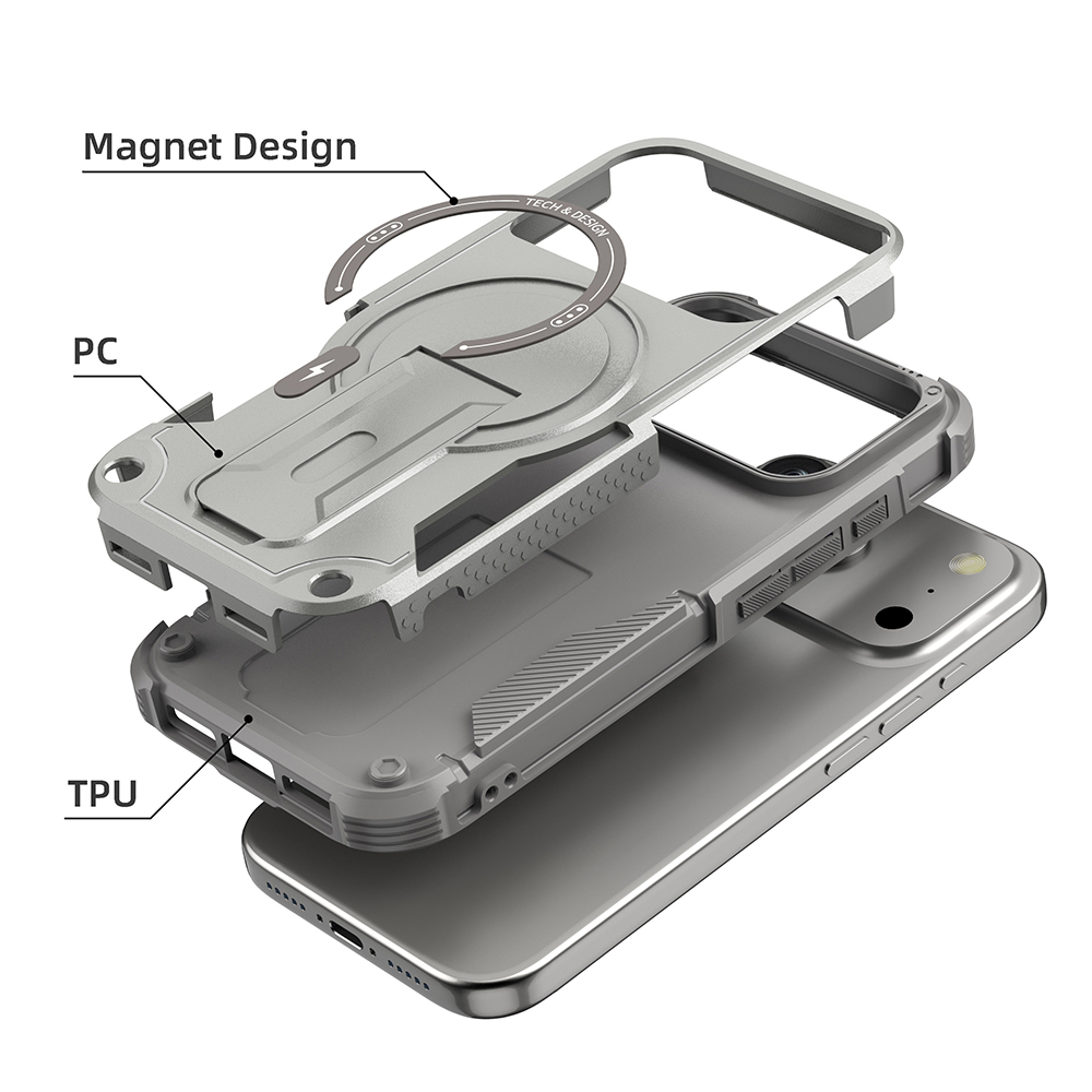 Magnetic Case Compatible Shock - Rugged Armor Case 评论和价格