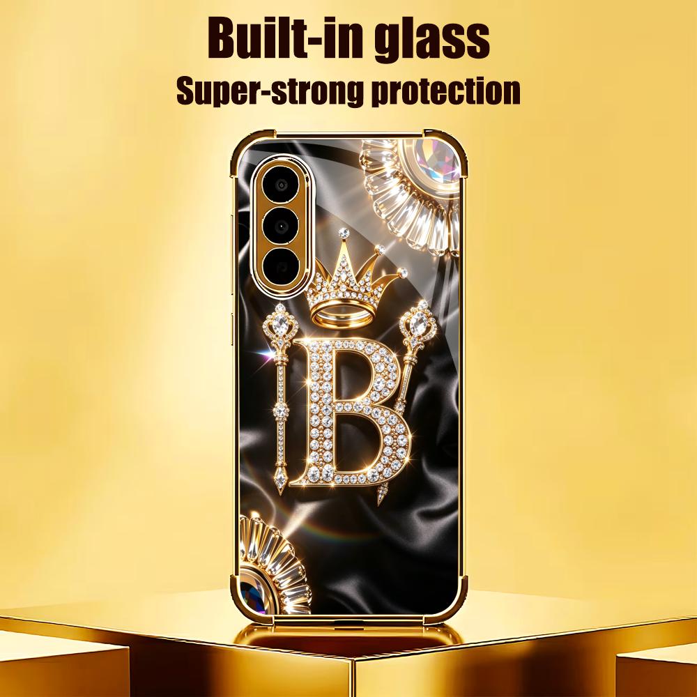 Elegant Crystal Crown B phone  - Phone Cases Quad Lock 评论和价格