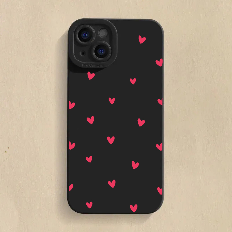 Black Love Heart Protector Pho - Phone Cases Galaxy S23 评论和价格