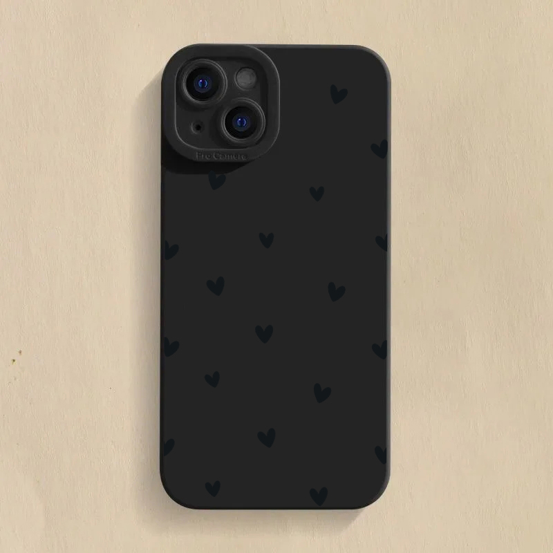 Black Love Heart Protector Pho - Phone Cases Galaxy S23 评论和价格