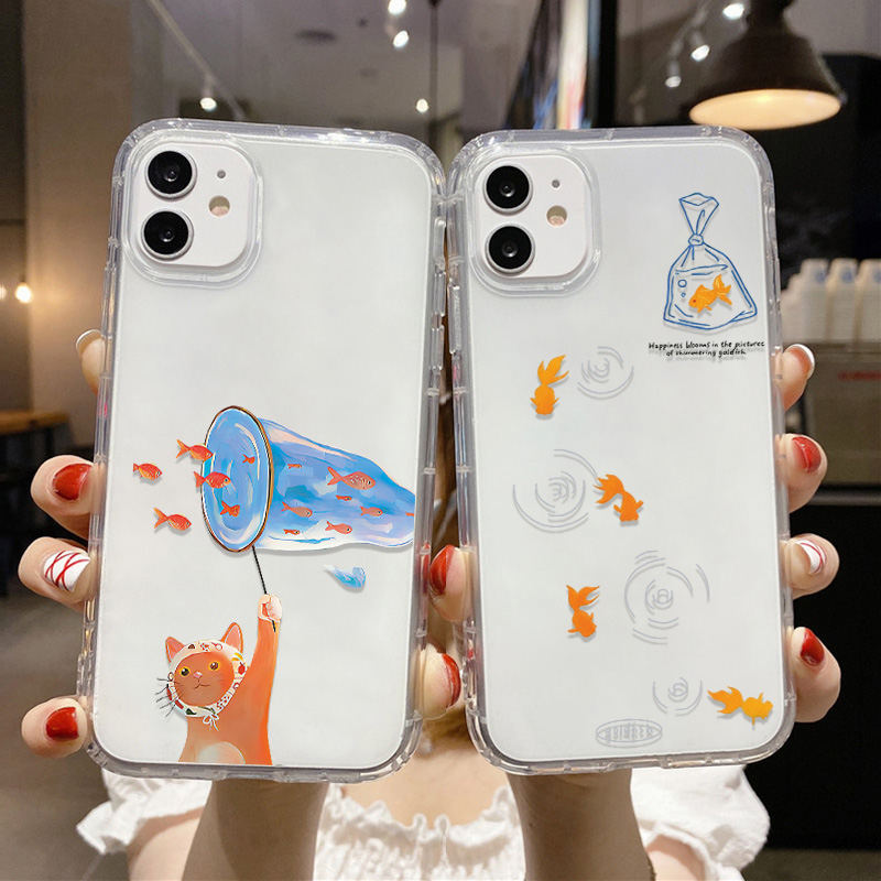 Lovely Fishes Clear Phone Case - Phone Cases Iphone 17 Pro 评论和价格