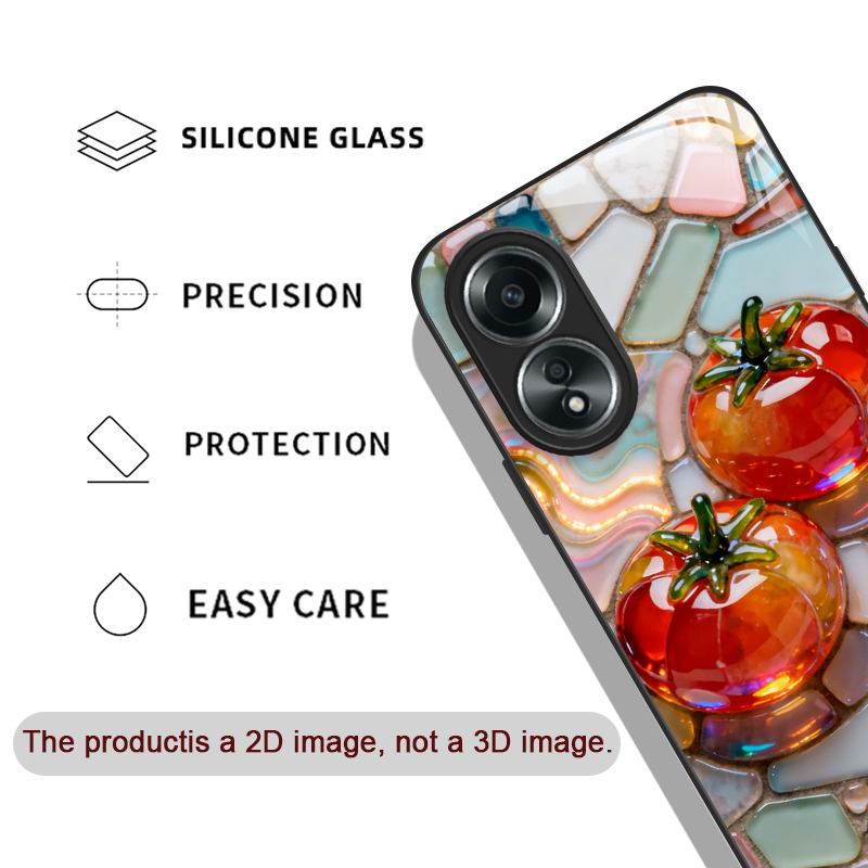 2D Flat Aesthetic Marble Fruit - Phone Cases Oppo 评论和价格