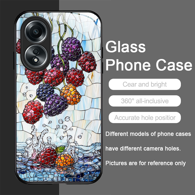 2D Flat Aesthetic Marble Fruit - Phone Cases Oppo 评论和价格