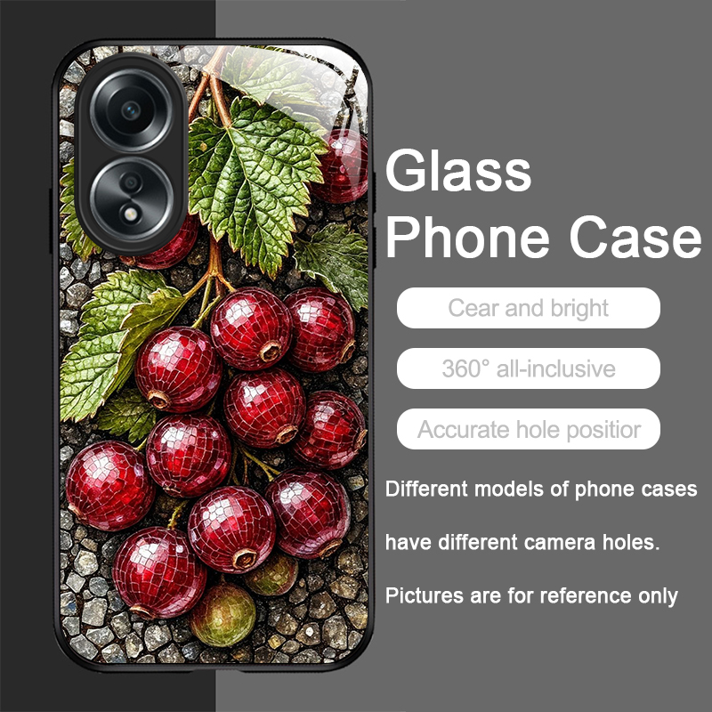 2D Flat Aesthetic Marble Fruit - Phone Cases Oppo 评论和价格