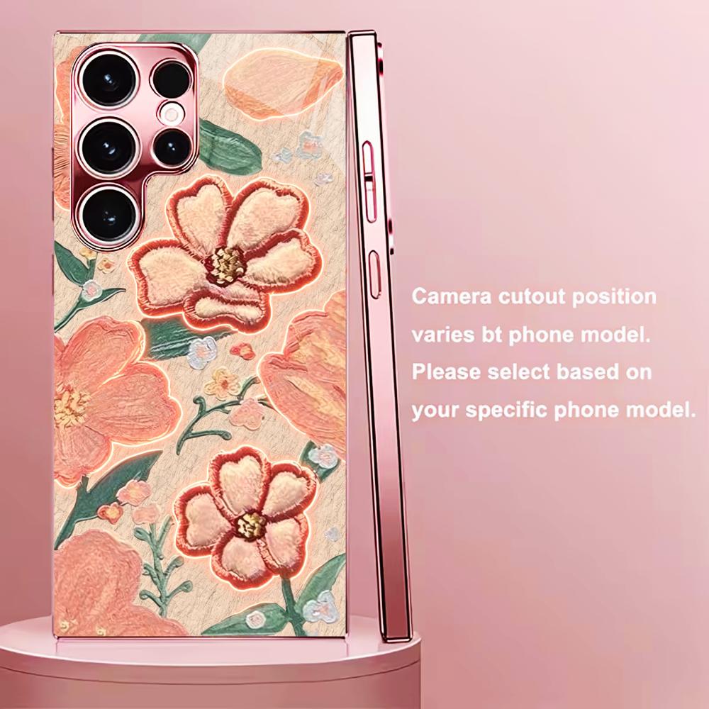 Glowing Peach Flower Fashion p - Phone Cases Quad Lock 评论和价格