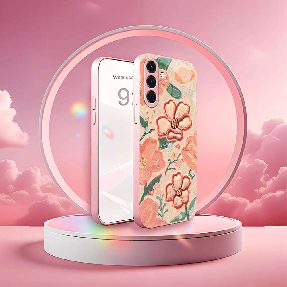 Glowing Peach Flower Fashion p - Phone Cases Quad Lock 评论和价格
