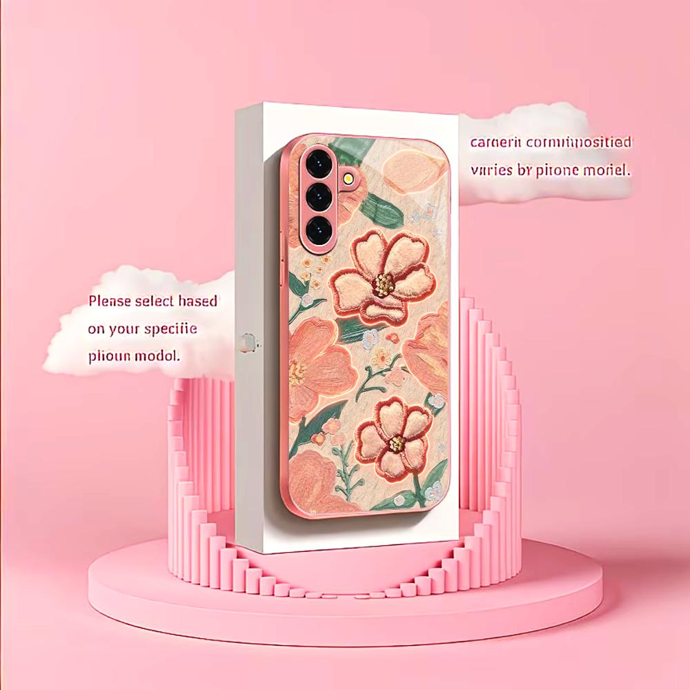 Glowing Peach Flower Fashion p - Phone Cases Quad Lock 评论和价格