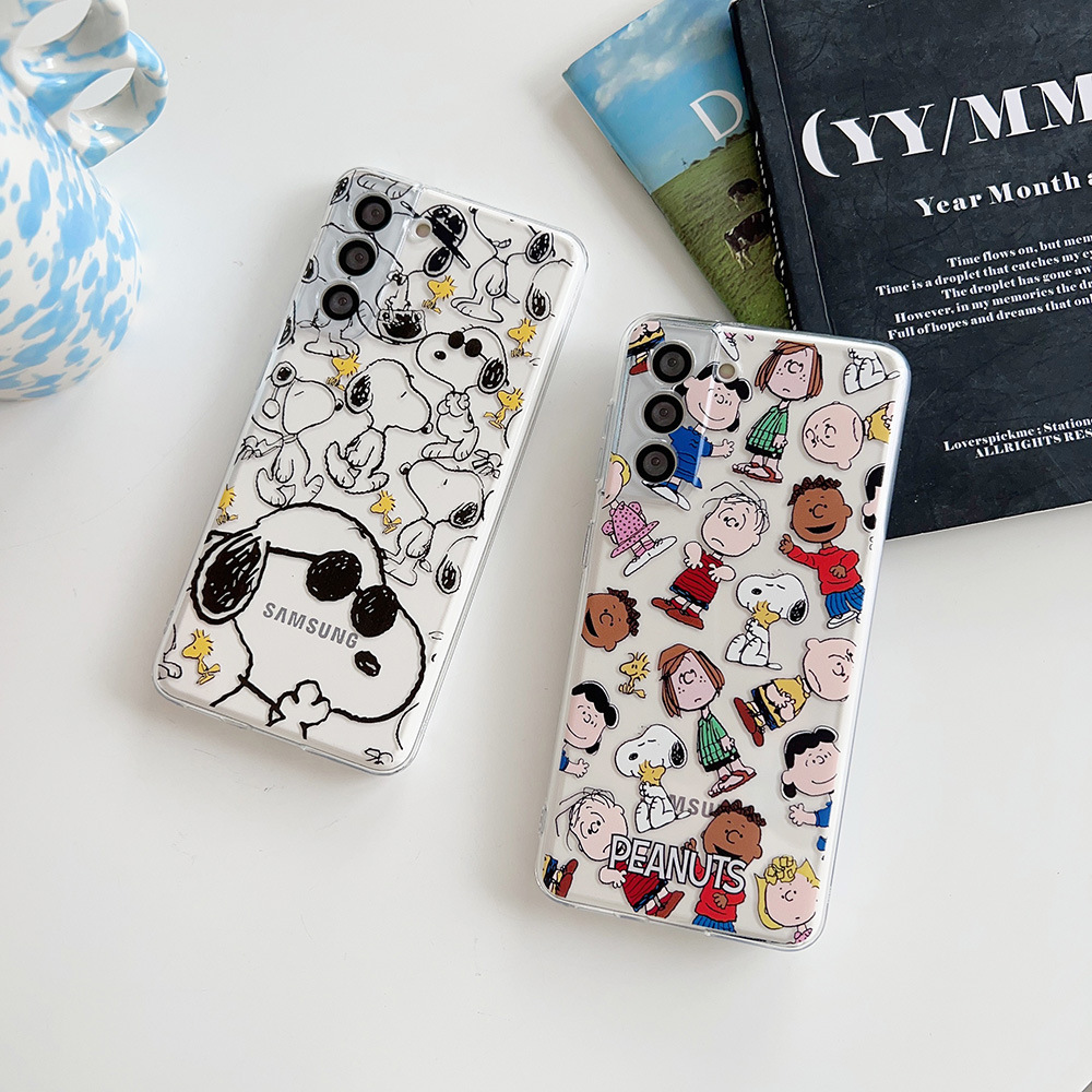Cute Cartoon Peanut Snoopy Cha - Phone Cases Brown 评论和价格