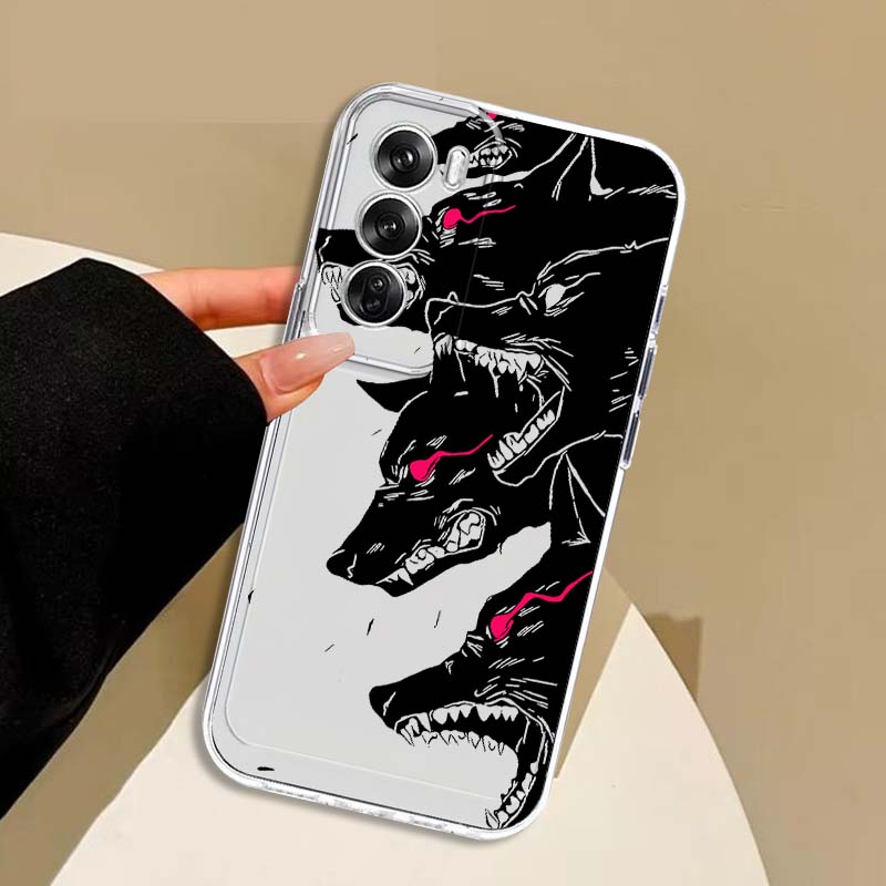 Evil Wolf Anime Art Phone Case - Phone Cases Oppo 评论和价格