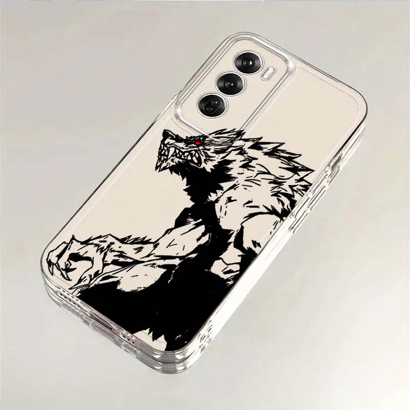 Evil Wolf Anime Art Phone Case - Phone Cases Oppo 评论和价格