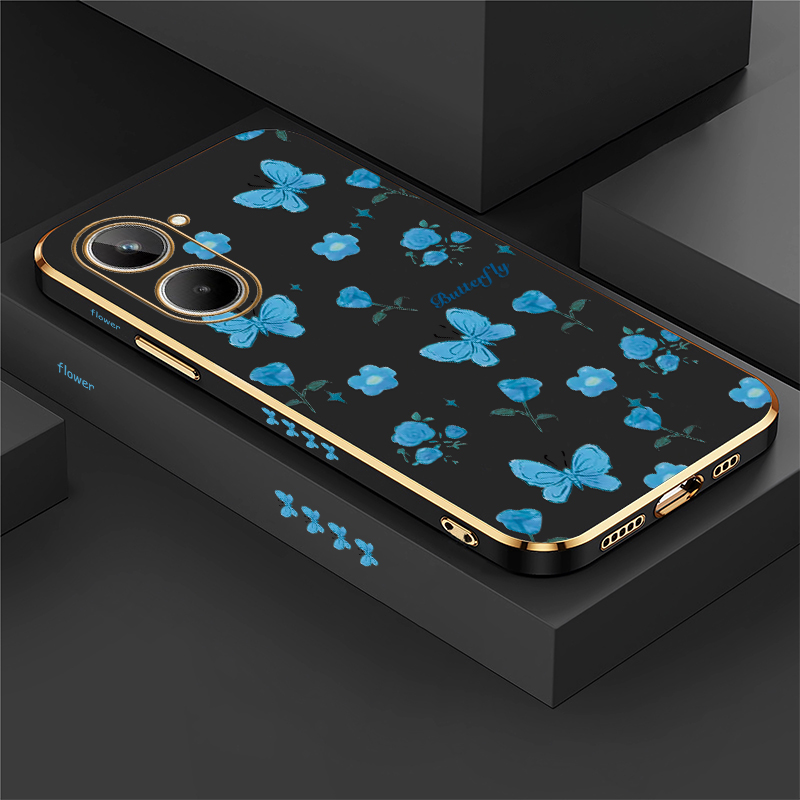Flower Butterfly Print Phone C - Phone Cases Oppo 评论和价格