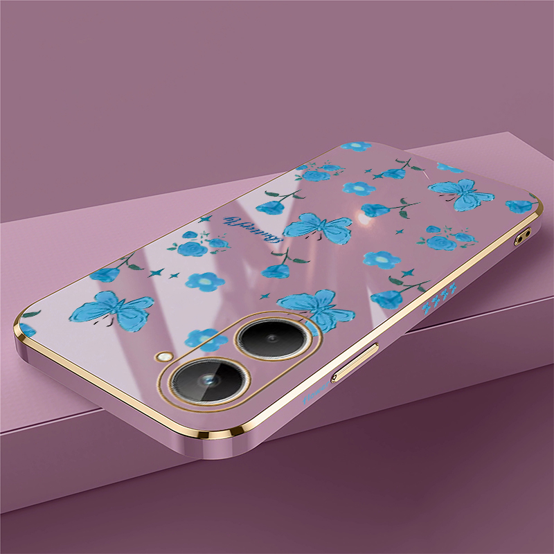 Flower Butterfly Print Phone C - Phone Cases Oppo 评论和价格