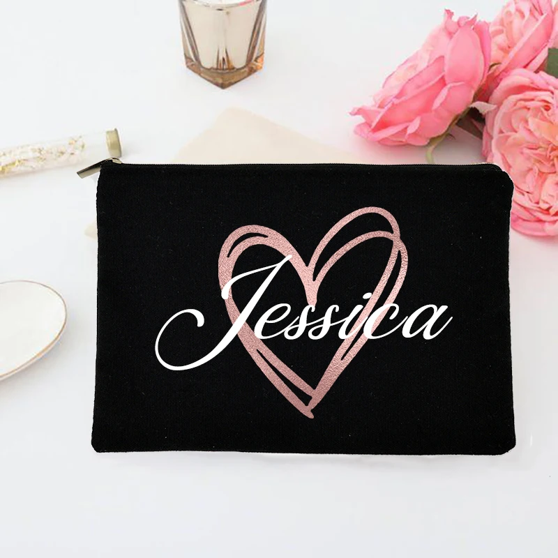Personalized Makeup Bag Brides - Monogram Custom Case 评论和价格