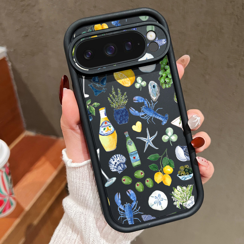 Ocean Whale Patterned TPU Phon - Phone Cases Pixel 10 评论和价格