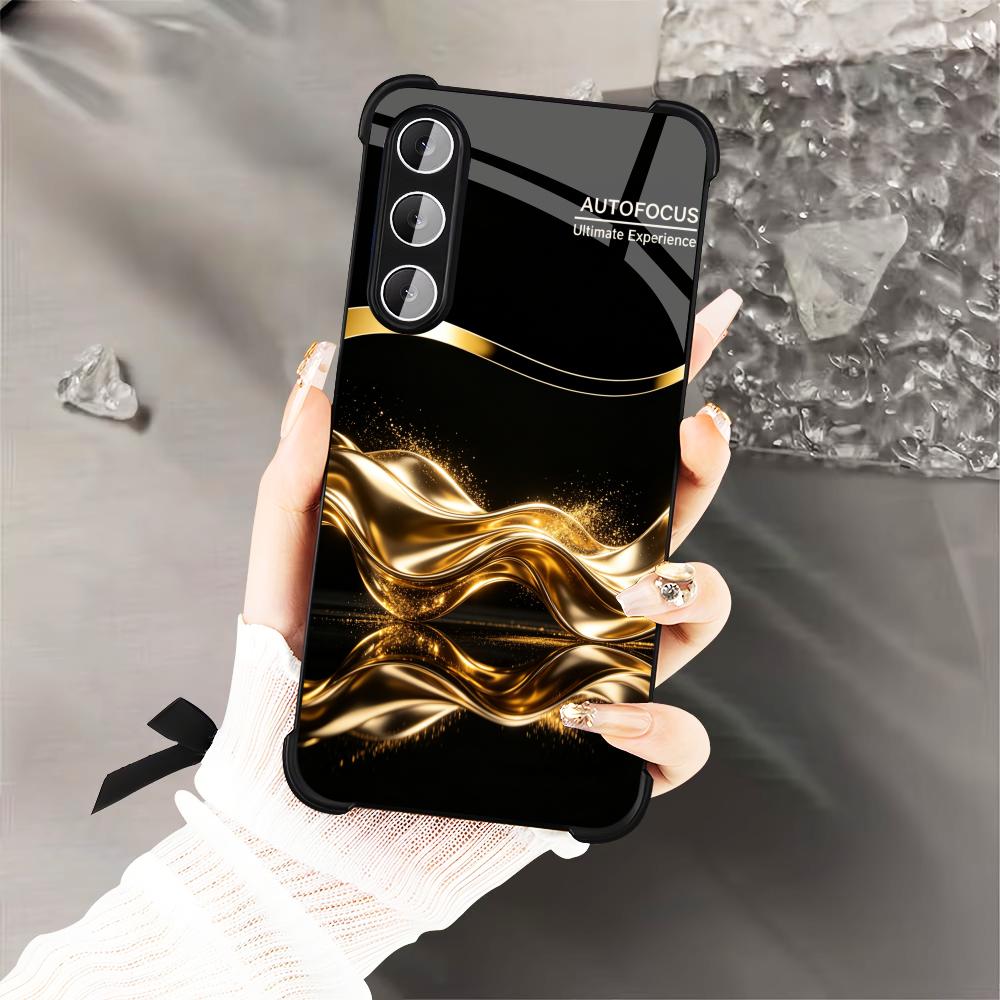 Luxury Metallic Gold Business  - Phone Cases Quad Lock 评论和价格