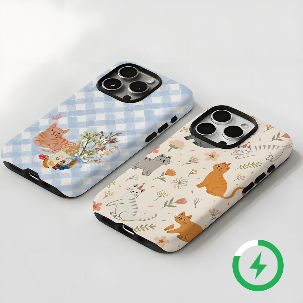Cute cats and dogs  Phone Case - Phone Cases Iphone 15 评论和价格