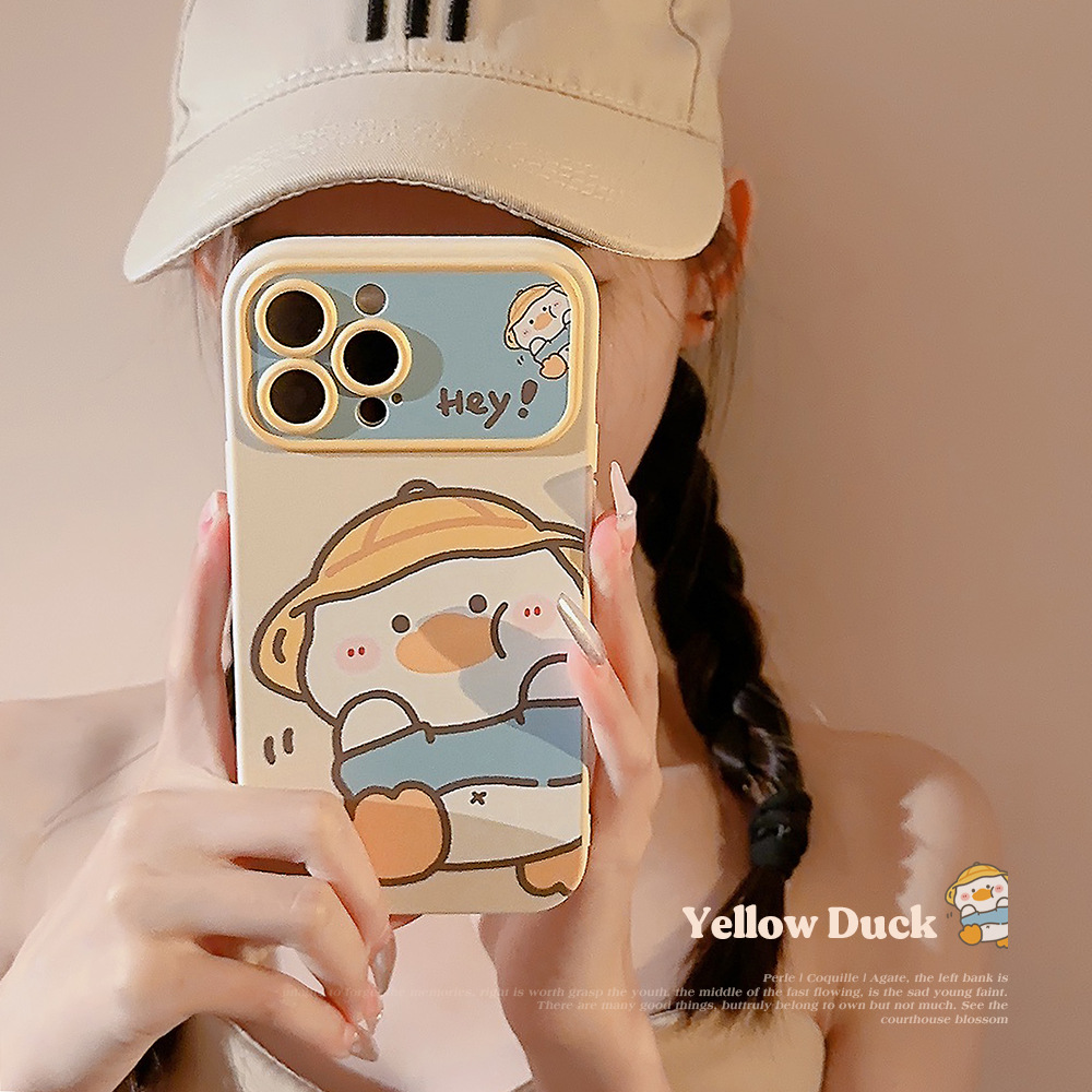 Korean Cartoon Yellow Duck Pho - Phone Cases Yellow 评论和价格