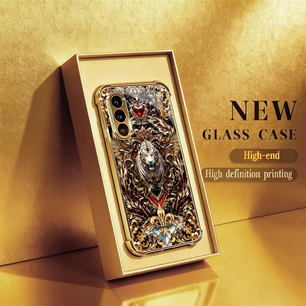 Floral Golden Tiger fashion ph - Phone Cases Quad Lock 评论和价格