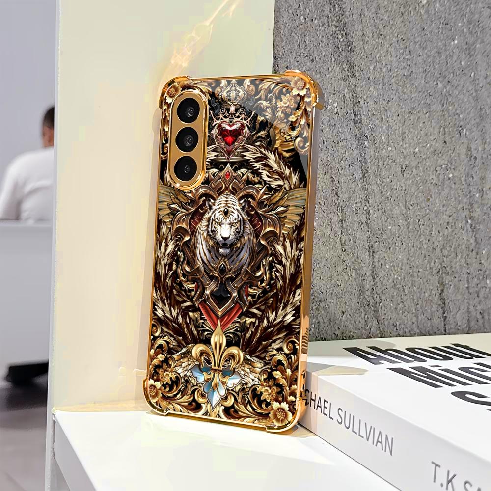 Floral Golden Tiger fashion ph - Phone Cases Quad Lock 评论和价格