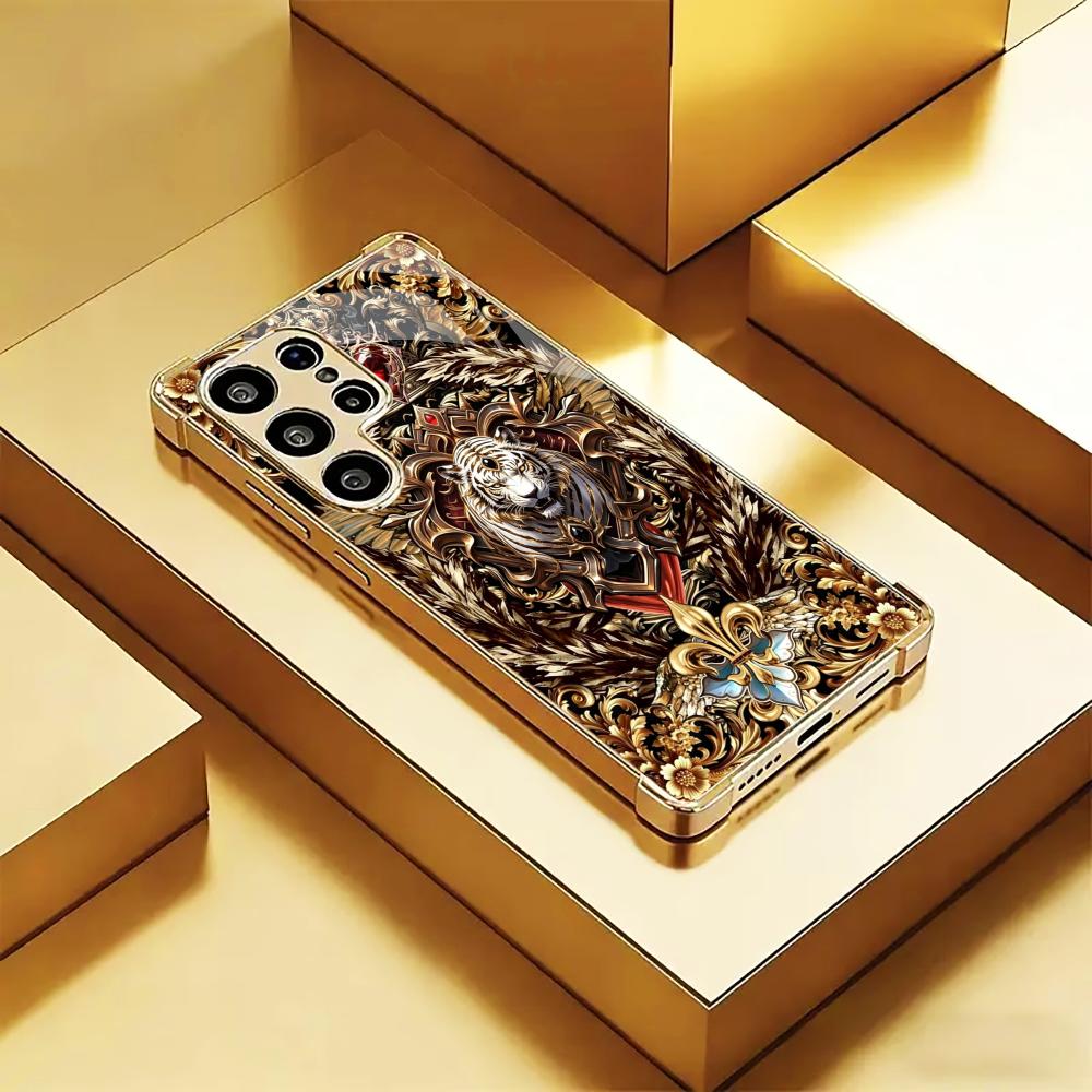Floral Golden Tiger fashion ph - Phone Cases Quad Lock 评论和价格