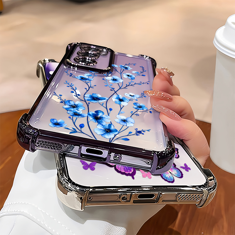 Beautiful Floral Butterfly Pat - Phone Cases Oppo 评论和价格