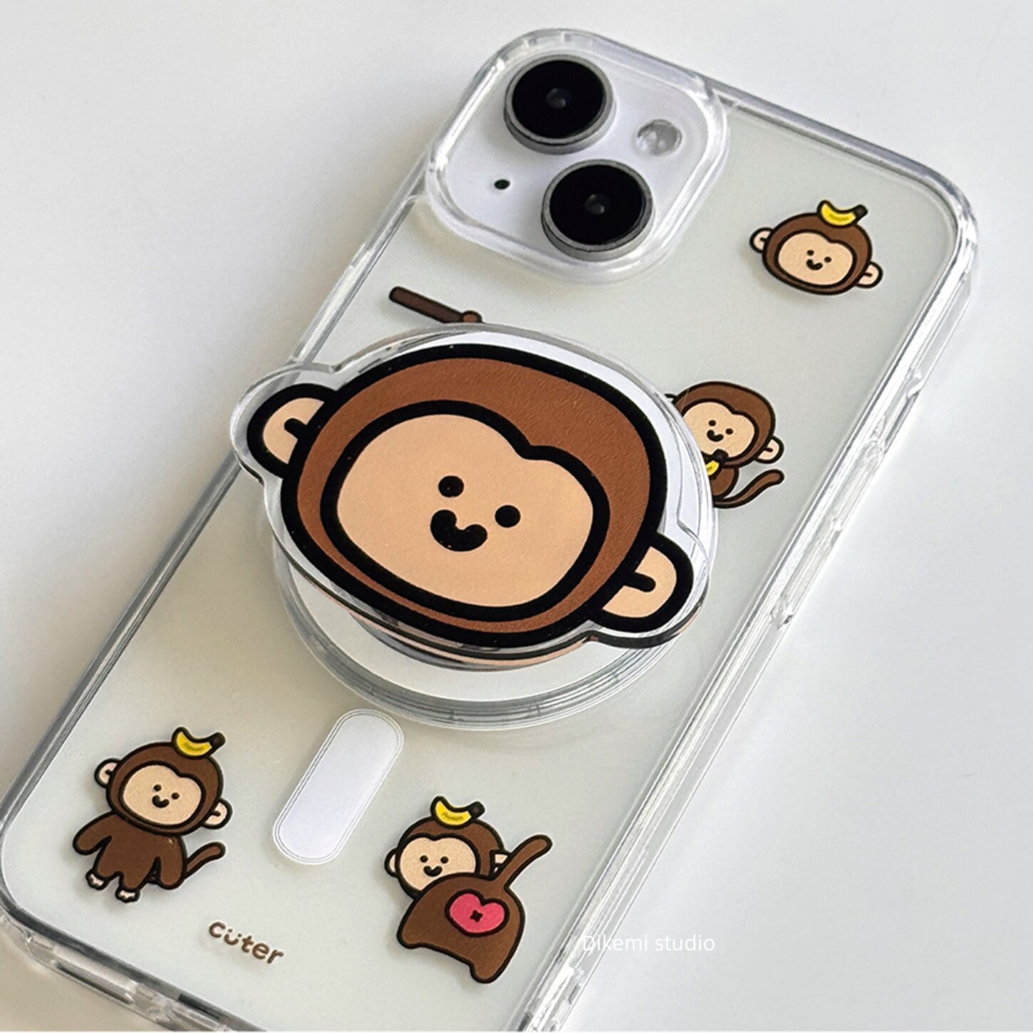 Brown Banana Baby Monkey Y2K I - Phone Cases Brown 评论和价格