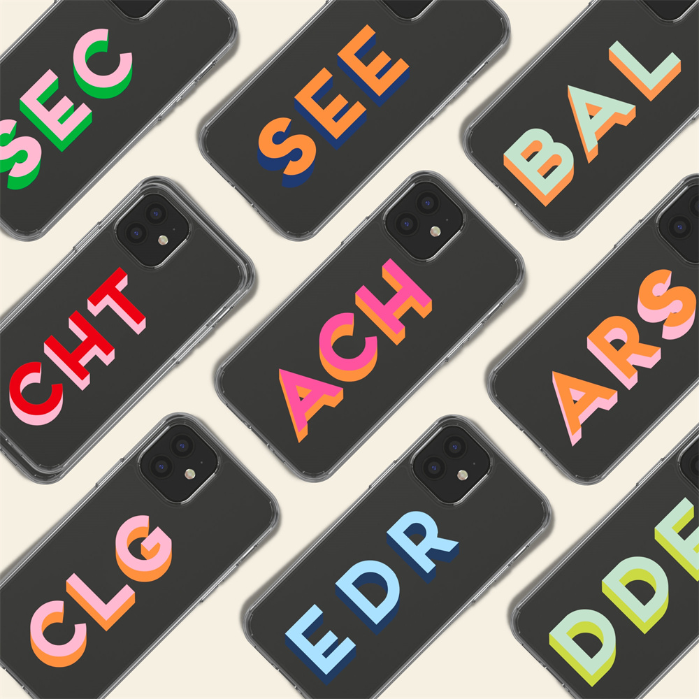 Monogram Initial Letters Soft  - Monogram Custom Case 评论和价格
