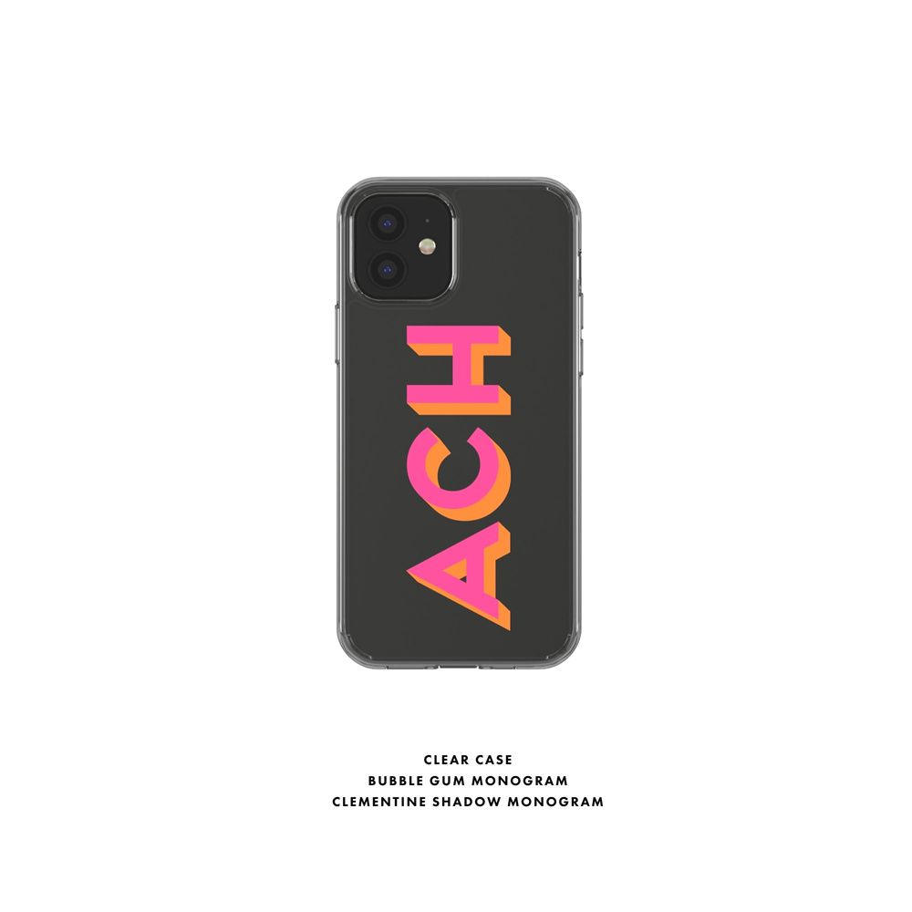 Monogram Initial Letters Soft  - Monogram Custom Case 评论和价格