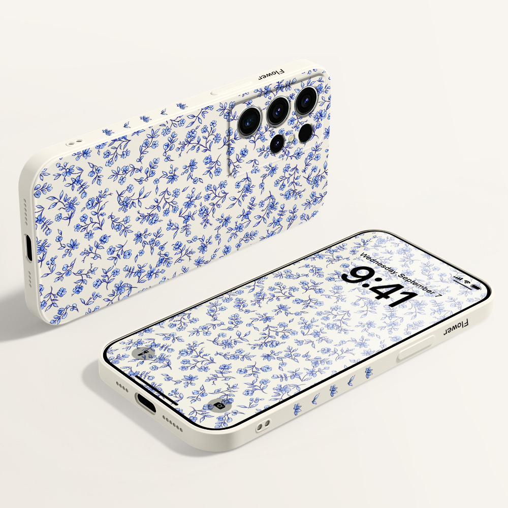 Twisted Floral Phone Case For  - Phone Cases Galaxy S23 评论和价格