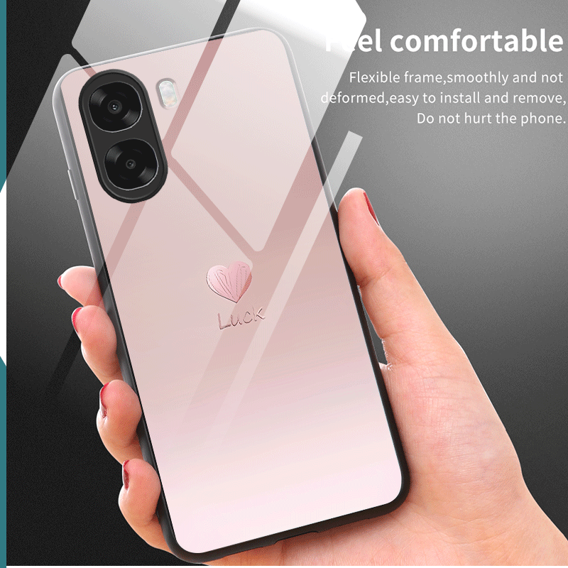 Hard Tempered Glass Case For O - Phone Cases Oppo 评论和价格