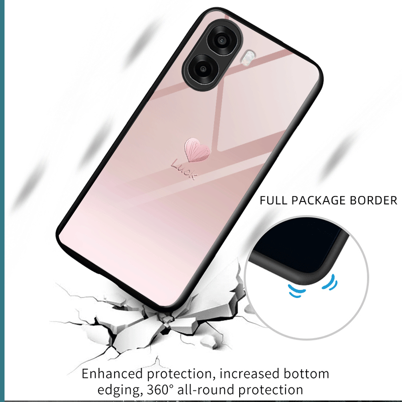 Hard Tempered Glass Case For O - Phone Cases Oppo 评论和价格