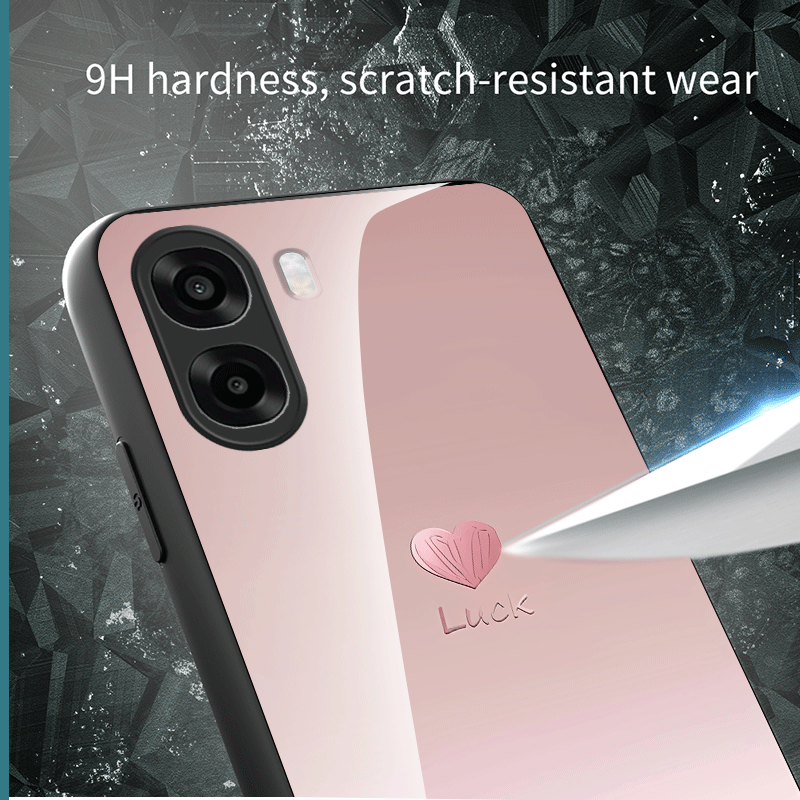 Hard Tempered Glass Case For O - Phone Cases Oppo 评论和价格