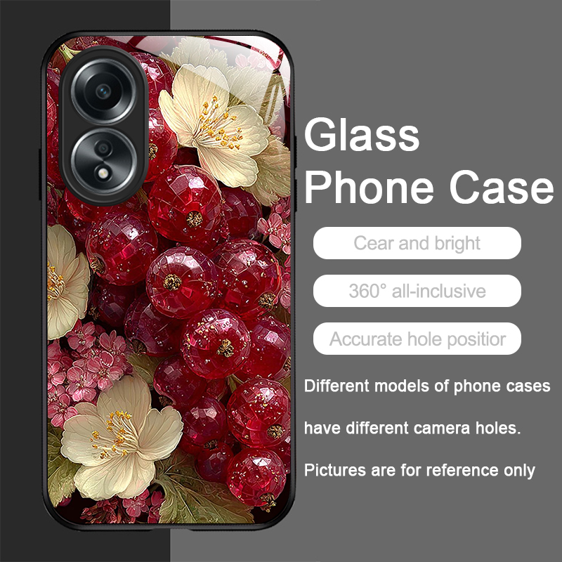 Aesthetic Crystal Fruits 2D Pr - Phone Cases Oppo 评论和价格
