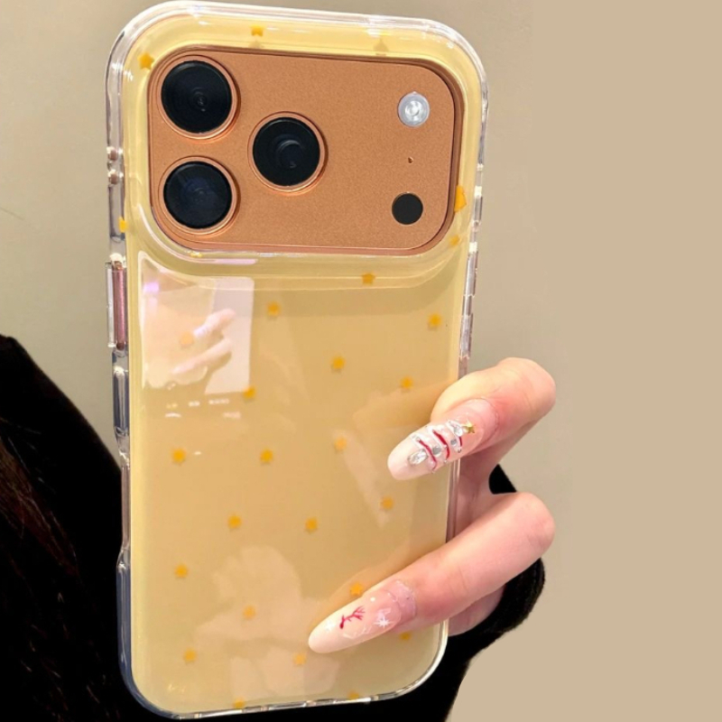 Fashion Yellow Star Pattern Ph - Phone Cases Yellow 评论和价格