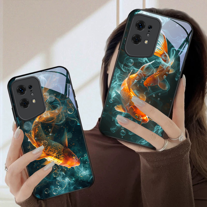 Two Fish Playing in Water For  - Phone Cases Oppo 评论和价格