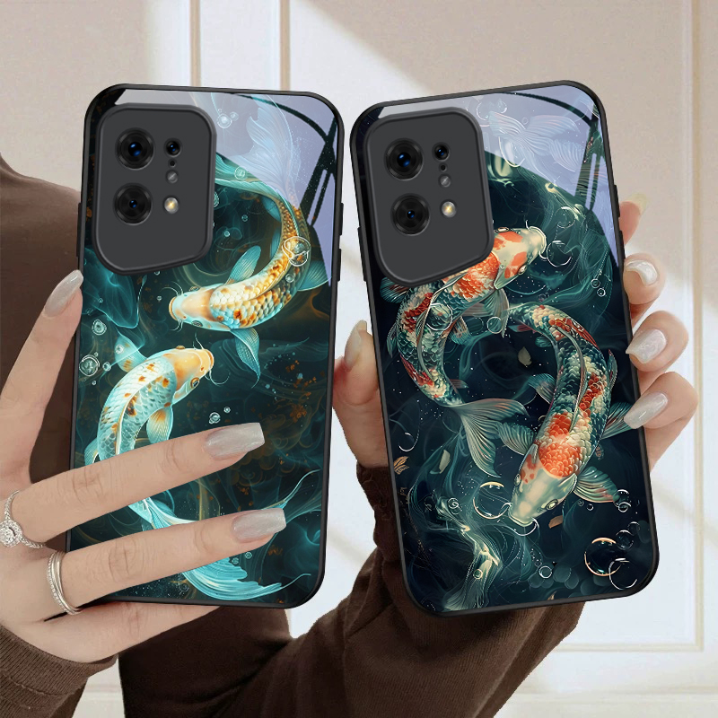 Two Fish Playing in Water For  - Phone Cases Oppo 评论和价格