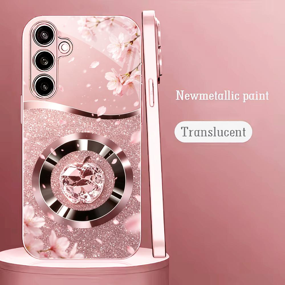Blossom Glitter Apple Fashion  - Phone Cases Quad Lock 评论和价格