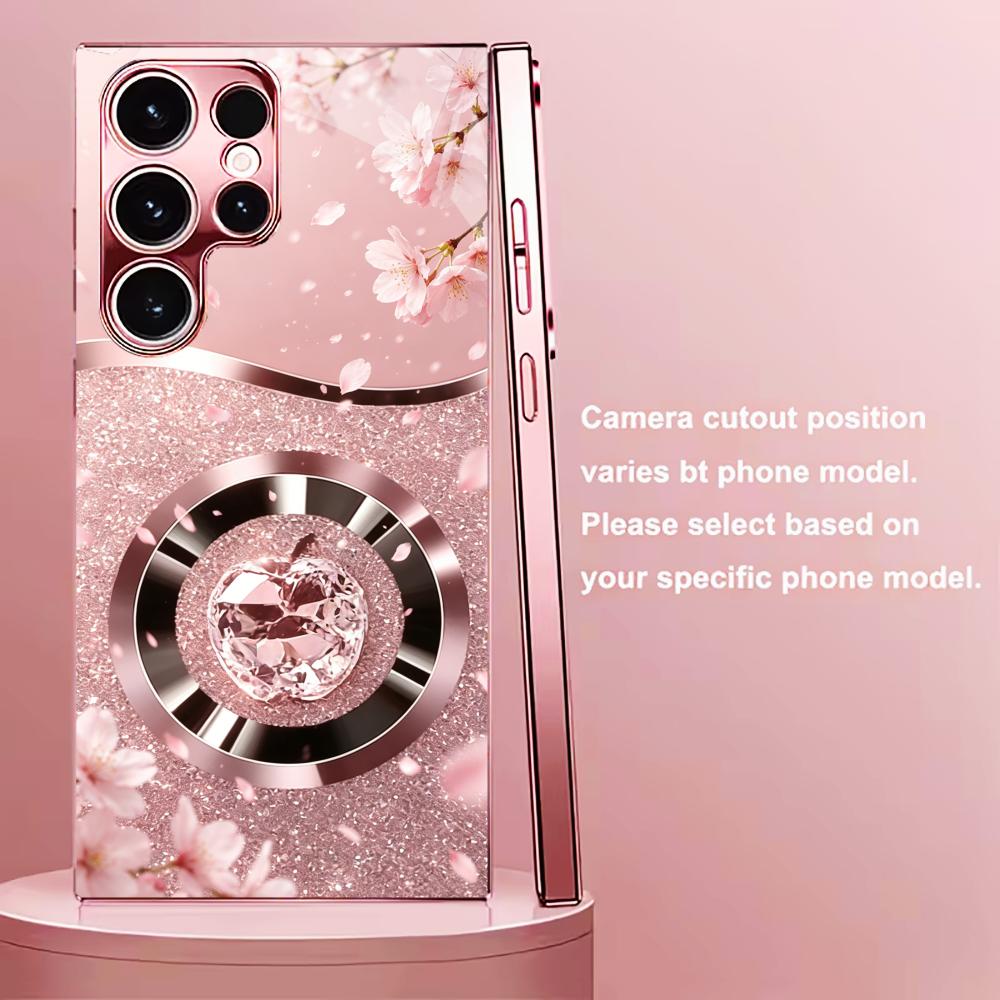 Blossom Glitter Apple Fashion  - Phone Cases Quad Lock 评论和价格