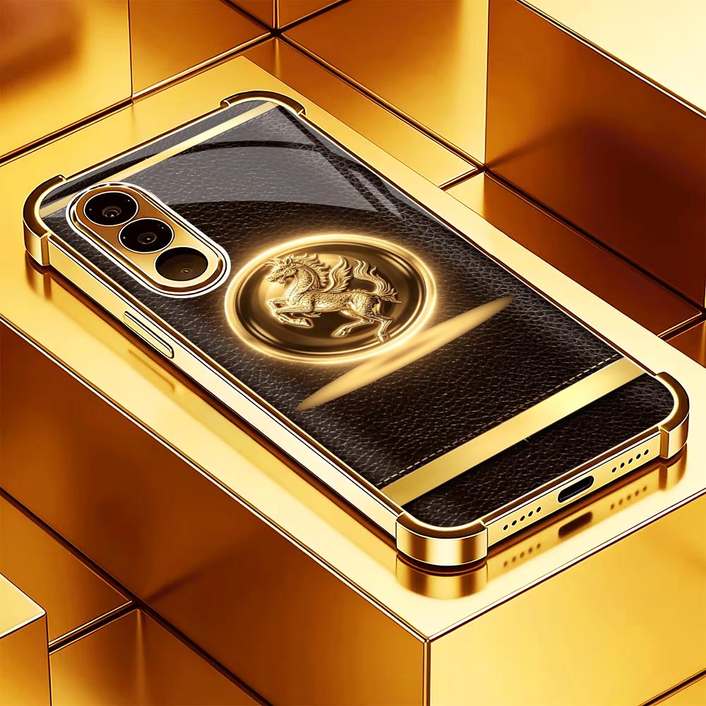 High-end Brown gold horse phon - Phone Cases Quad Lock 评论和价格