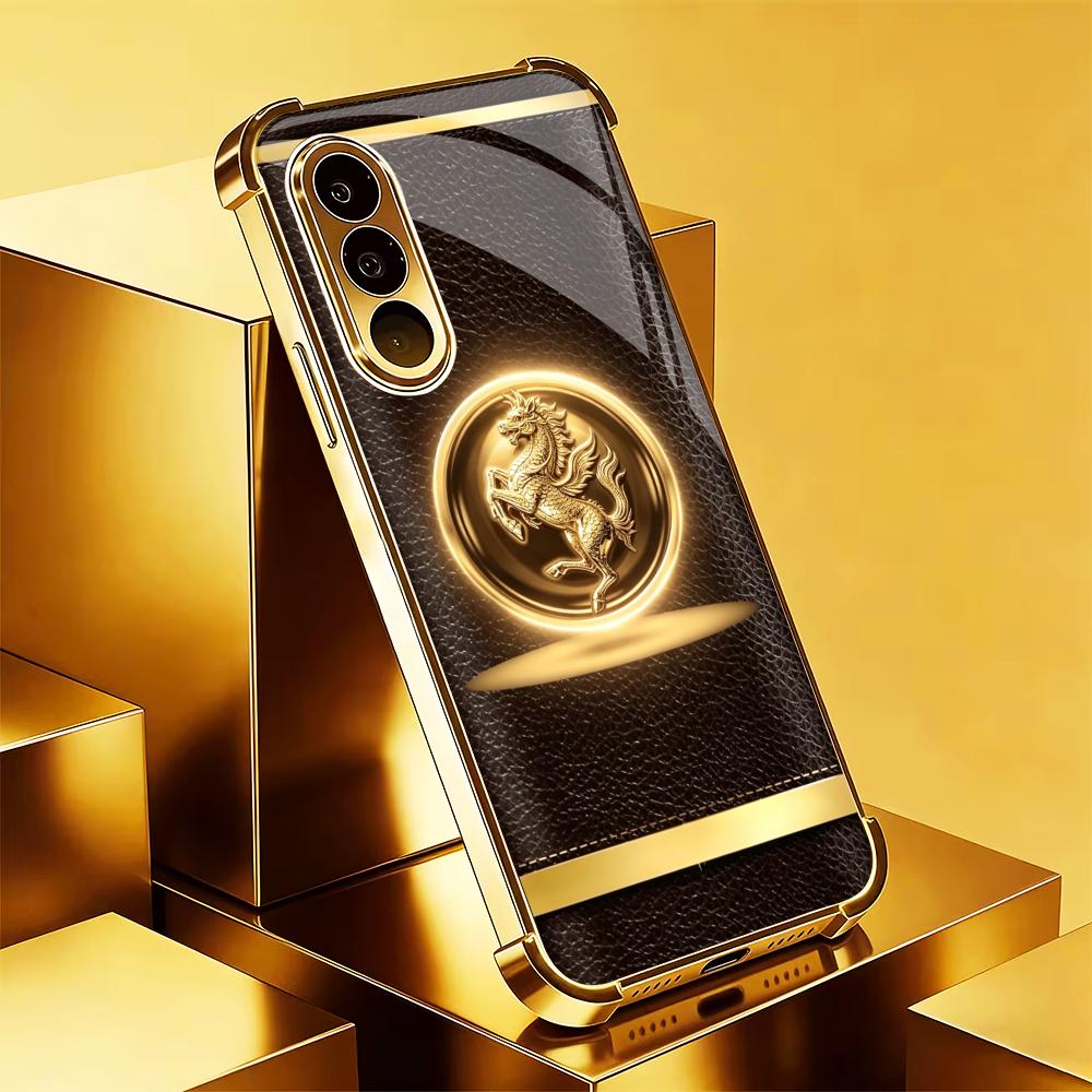 High-end Brown gold horse phon - Phone Cases Quad Lock 评论和价格