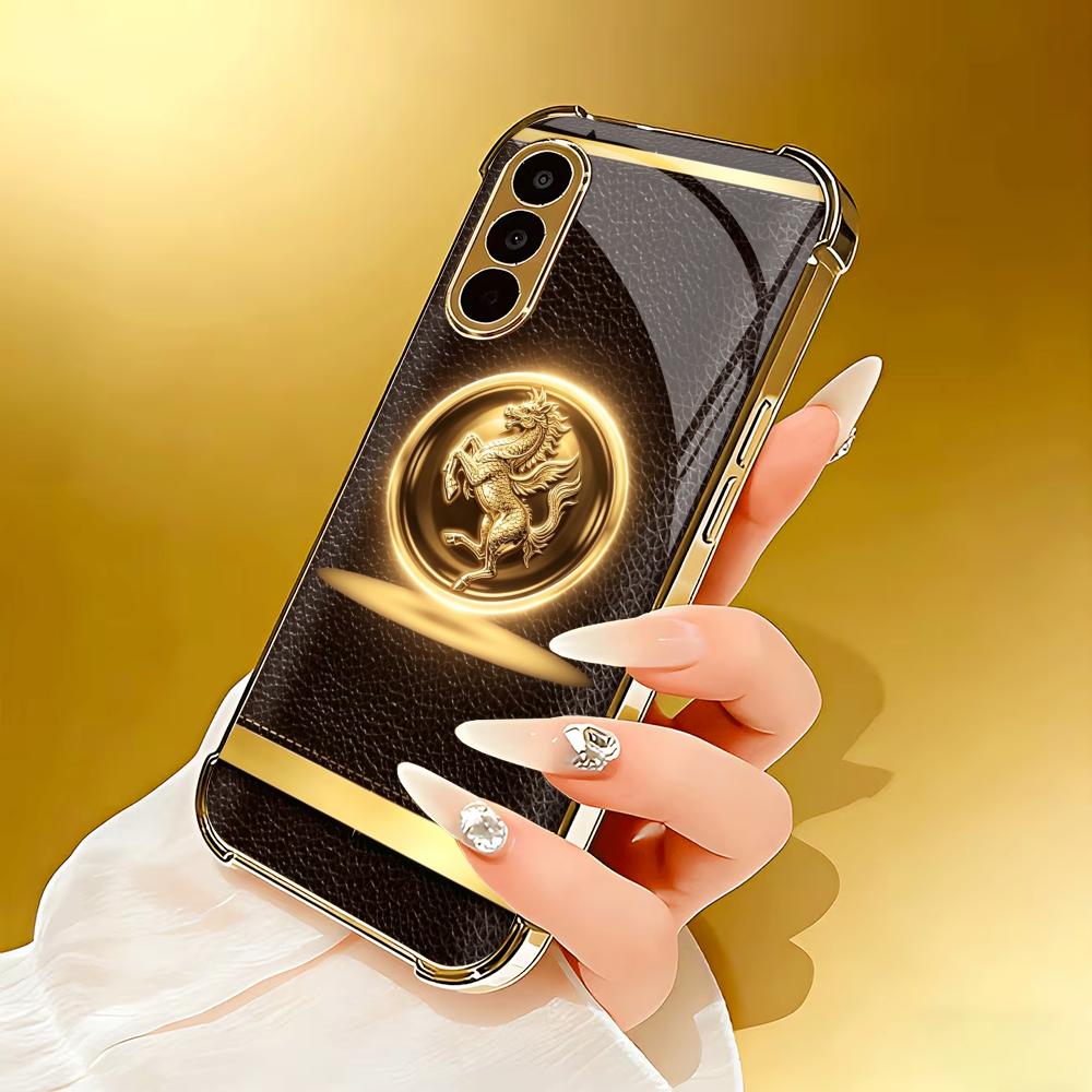 High-end Brown gold horse phon - Phone Cases Quad Lock 评论和价格