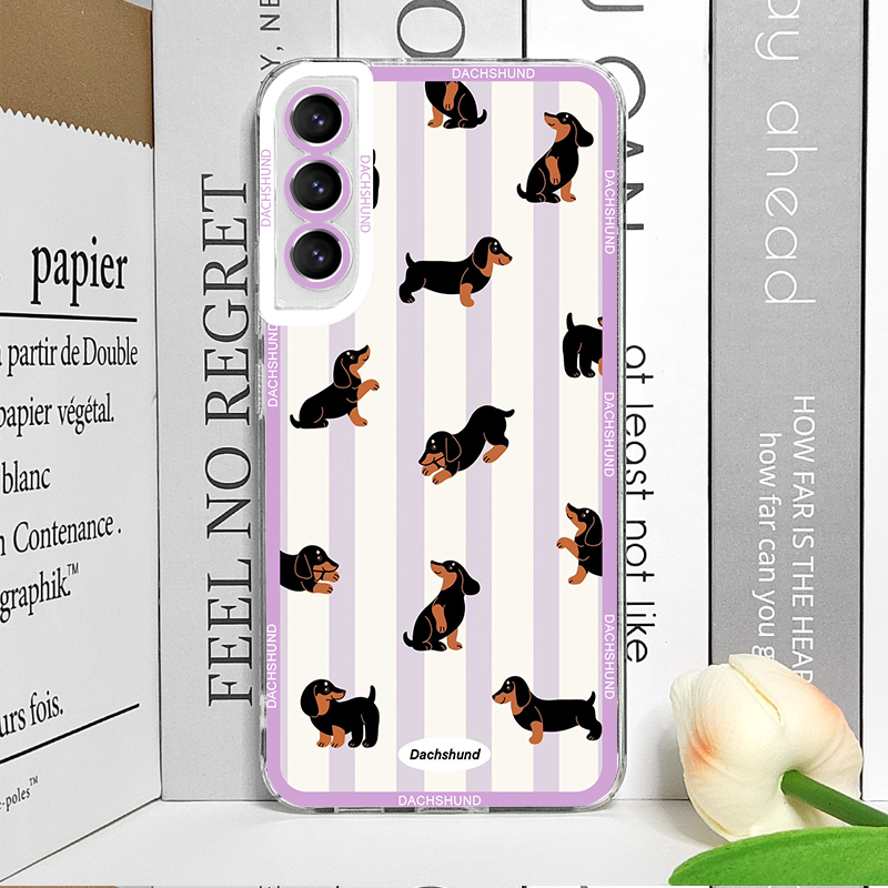Cute Sausage Dog Phone Case fo - Phone Cases Galaxy S23 评论和价格